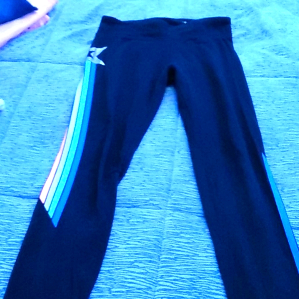 Rainbow side leggings
